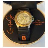 Cal Ripken Jr. Iron man 2131 Consecutive Games Watch With Case