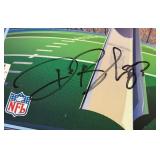 Deion Branch Signed Super Bowl XXXIX Official Program w/ JSA COA  - Super Bowl MVP New England Patriots Football