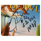 Larry Brown Signed and Inscribed "SB XXX MVP" Ofiical Program w/ JSA COA - Dallas Cowboys Football