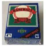 1989 Upper Deck Baseball High # Series New/Sealed Box