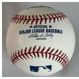 Jason Heyward Signed Baseball Rawlings OMLB Selig Ball With Case
