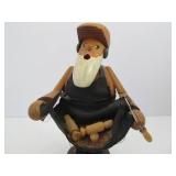 Vintage Wood German Smoker Doll Lot #3 Vintage Wood German Smoker Doll Lot #3