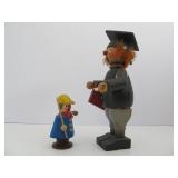 Vintage Wood German Smoker Doll Lot #4 Vintage Wood German Smoker Doll Lot #4