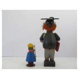 Vintage Wood German Smoker Doll Lot #4 Vintage Wood German Smoker Doll Lot #4