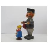 Vintage Wood German Smoker Doll Lot #4 Vintage Wood German Smoker Doll Lot #4