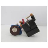 Vintage Wood German Smoker Doll Lot #4 Vintage Wood German Smoker Doll Lot #4