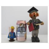 Vintage Wood German Smoker Doll Lot #4 Vintage Wood German Smoker Doll Lot #4