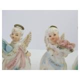 Collection of Vintage 1950's Angel Figurines - Lefton etc Collection of Vintage 1950's Angel Figurines - Lefton etc