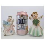 Collection of Vintage 1950's Angel Figurines - Lefton etc Collection of Vintage 1950's Angel Figurines - Lefton etc