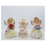 Collection of Vintage 1950's Angel Figurines - Lefton etc Collection of Vintage 1950's Angel Figurines - Lefton etc