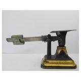 Antique 1880's era FAIRBANKS Iron Postal Scale Antique 1880's era FAIRBANKS Iron Postal Scale