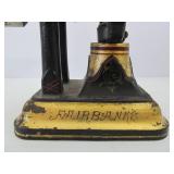 Antique 1880's era FAIRBANKS Iron Postal Scale Antique 1880's era FAIRBANKS Iron Postal Scale
