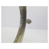 Antique US Marked 1911 Spurs - Signed A.B. Antique US Marked 1911 Spurs - Signed A.B.