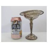 Antique Sterling Silver Pedestal Bowl Antique Sterling Silver Pedestal Bowl