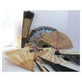 Collection of Vintage & Antique Hand Fans Collection of Vintage & Antique Hand Fans