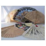Collection of Vintage & Antique Hand Fans Collection of Vintage & Antique Hand Fans