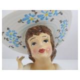 Mid Century 1950's era Lefton Lady Head Vase Mid Century 1950's era Lefton Lady Head Vase