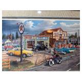 Great Looking Framed Signed Numbered CROSSROADS Artist Proof Print by Ken Zylla Great Looking Framed Signed Numbered CROSSROADS Artist Proof Print by Ken Zylla