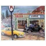 Great Looking Framed Signed Numbered CROSSROADS Artist Proof Print by Ken Zylla Great Looking Framed Signed Numbered CROSSROADS Artist Proof Print by Ken Zylla