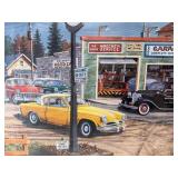 Great Looking Framed Signed Numbered CROSSROADS Artist Proof Print by Ken Zylla Great Looking Framed Signed Numbered CROSSROADS Artist Proof Print by Ken Zylla