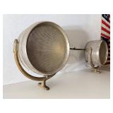 LARGE Vintage Dual VESTA Nautical Boat or Ship Floodlight Set LARGE Vintage Dual VESTA Nautical Boat or Ship Floodlight Set