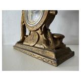 Orig Vintage 1930's-40's FDR 'The Man of the Hour' Mantel Clock Orig Vintage 1930's-40's FDR 'The Man of the Hour' Mantel Clock