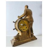 Orig Vintage 1930's-40's FDR 'The Man of the Hour' Mantel Clock Orig Vintage 1930's-40's FDR 'The Man of the Hour' Mantel Clock