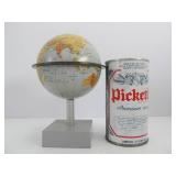 Vintage Tin Litho Musical Globe Coin Bank Vintage Tin Litho Musical Globe Coin Bank