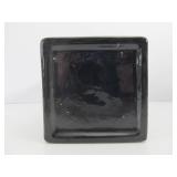 Lovely Signed Deep Purple Art Pottery Peacock Feather Vase Lovely Signed Deep Purple Art Pottery Peacock Feather Vase