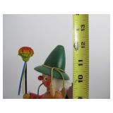 Excellent Wooden Holzkunst Christian Ulbricht German Musical Smoker Doll Excellent Wooden Holzkunst Christian Ulbricht German Musical Smoker Doll