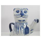 Vintage Cheshire Cat Ceramic Teapot Vintage Cheshire Cat Ceramic Teapot
