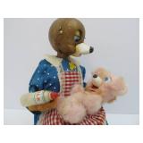 Vintage 1960's era Battery-Operated Mama & Baby Bear Toy Vintage 1960's era Battery-Operated Mama & Baby Bear Toy