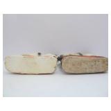 2 Larger Vintage Chalkware 1930's-40's Carnival Prize Horse Statues 2 Larger Vintage Chalkware 1930's-40's Carnival Prize Horse Statues