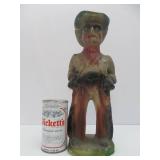 Large Vintage 14.5' Chalkware 1930's-40's LONE RANGER Carnival Prize Statue Large Vintage 14.5' Chalkware 1930's-40's LONE RANGER Carnival Prize Statue