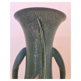 Beautiful Large Signed ROSEVILLE Art Pottery 2-Handled Vase Beautiful Large Signed ROSEVILLE Art Pottery 2-Handled Vase