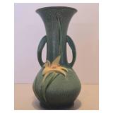 Beautiful Large Signed ROSEVILLE Art Pottery 2-Handled Vase Beautiful Large Signed ROSEVILLE Art Pottery 2-Handled Vase