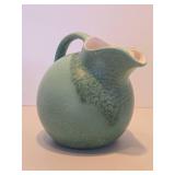 Very Nicely Glazed RUM RILL Art Pottery Green Pitcher Very Nicely Glazed RUM RILL Art Pottery Green Pitcher