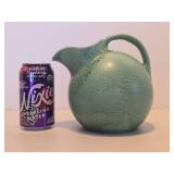 Very Nicely Glazed RUM RILL Art Pottery Green Pitcher Very Nicely Glazed RUM RILL Art Pottery Green Pitcher