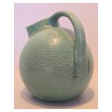 Very Nicely Glazed RUM RILL Art Pottery Green Pitcher Very Nicely Glazed RUM RILL Art Pottery Green Pitcher