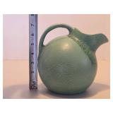 Very Nicely Glazed RUM RILL Art Pottery Green Pitcher Very Nicely Glazed RUM RILL Art Pottery Green Pitcher