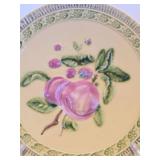 Antique Majolica Apple Plate Antique Majolica Apple Plate