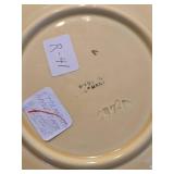 Antique Majolica Apple Plate Antique Majolica Apple Plate