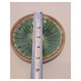 Antique Majolica Sunflower Plate Antique Majolica Sunflower Plate