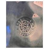 Antique Etruscan Majolica Oak Leaf Tray Antique Etruscan Majolica Oak Leaf Tray