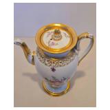 Antique Signed MEISSEN Porcelain Coffee Pot Antique Signed MEISSEN Porcelain Coffee Pot