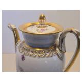 Antique Signed MEISSEN Porcelain Coffee Pot Antique Signed MEISSEN Porcelain Coffee Pot
