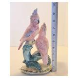 Large Size Old Vintage STANGL Art Pottery Cockatoo Bird Figurine Large Size Old Vintage STANGL Art Pottery Cockatoo Bird Figurine