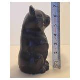 Original Old Vintage Heavy Cast Iron Cat Doorstop Original Old Vintage Heavy Cast Iron Cat Doorstop