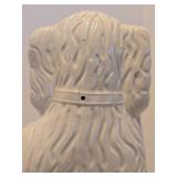 Large Pair of Genuine Antique Victorian Staffordshire Spaniel Ceramic Dogs Large Pair of Genuine Antique Victorian Staffordshire Spaniel Ceramic Dogs