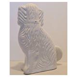 Large Pair of Genuine Antique Victorian Staffordshire Spaniel Ceramic Dogs Large Pair of Genuine Antique Victorian Staffordshire Spaniel Ceramic Dogs